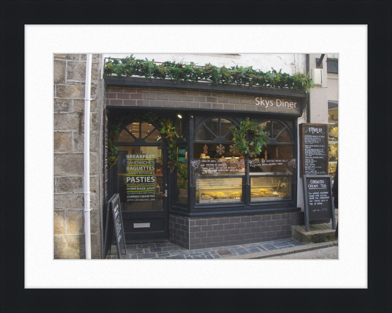Skys Diner, Fore Street, St Ives, Cornwall - Great Pictures Framed