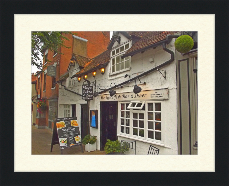 Westgate Fish Bar & Diner - Great Pictures Framed