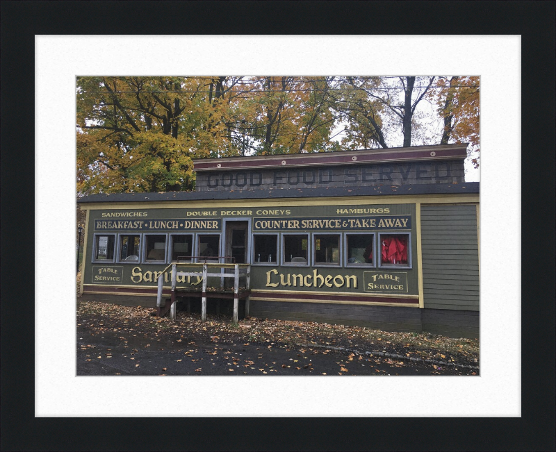 A Fake 1920's Diner - Great Pictures Framed