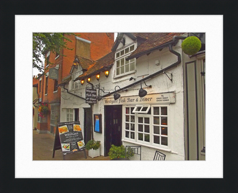 Westgate Fish Bar & Diner - Great Pictures Framed