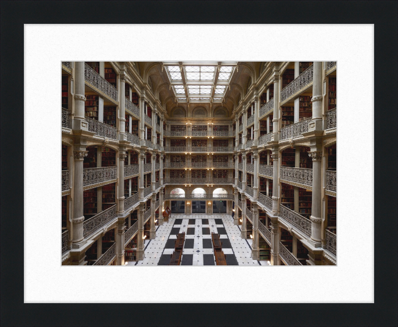 Peabody Institute Library - Great Pictures Framed