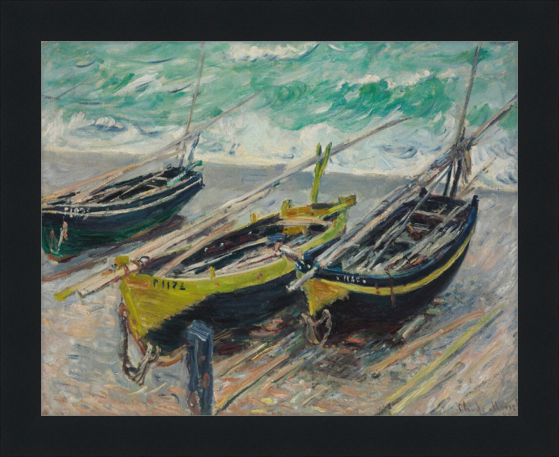 Three Fishing Boats - Great Pictures Framed