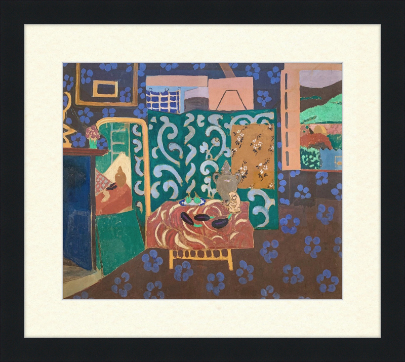 Interior with Aubergines - Great Pictures Framed