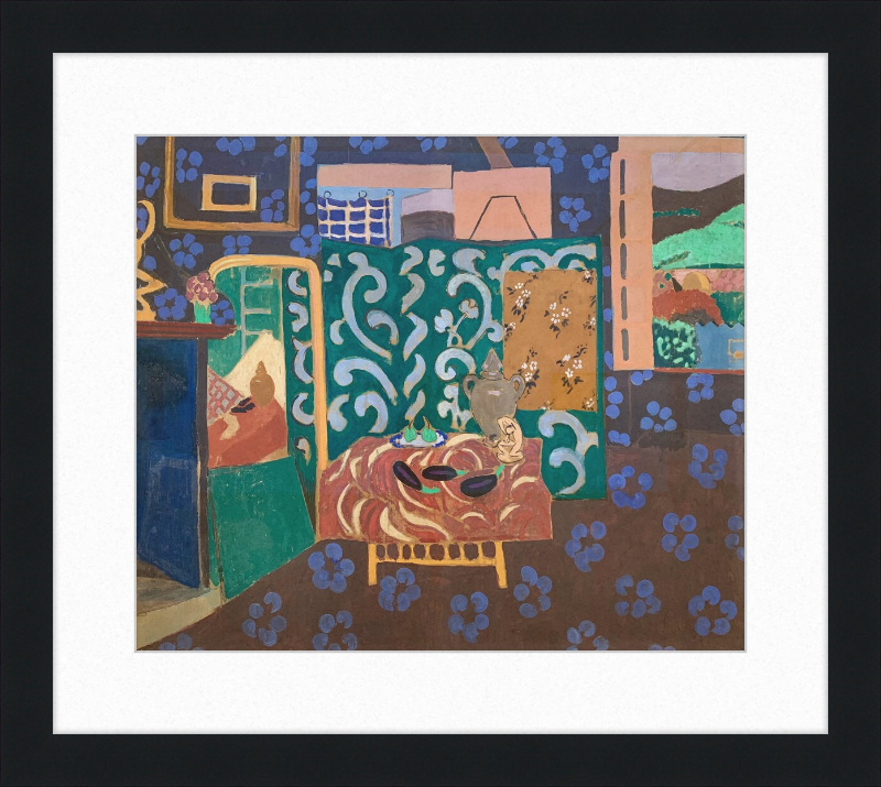 Interior with Aubergines - Great Pictures Framed