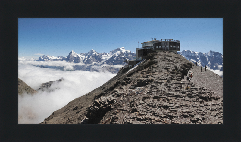 Schilthorn with Bernese Alps - Great Pictures Framed