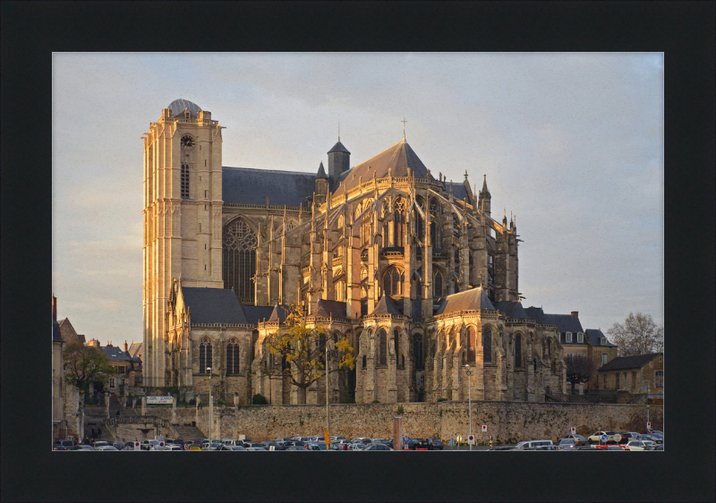The Cathédrale Saint-Julien in Le Mans, France - Great Pictures Framed