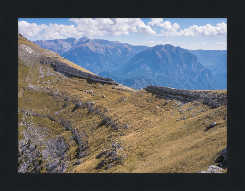 Portillo de Tella Mountain Pass - Great Pictures Framed