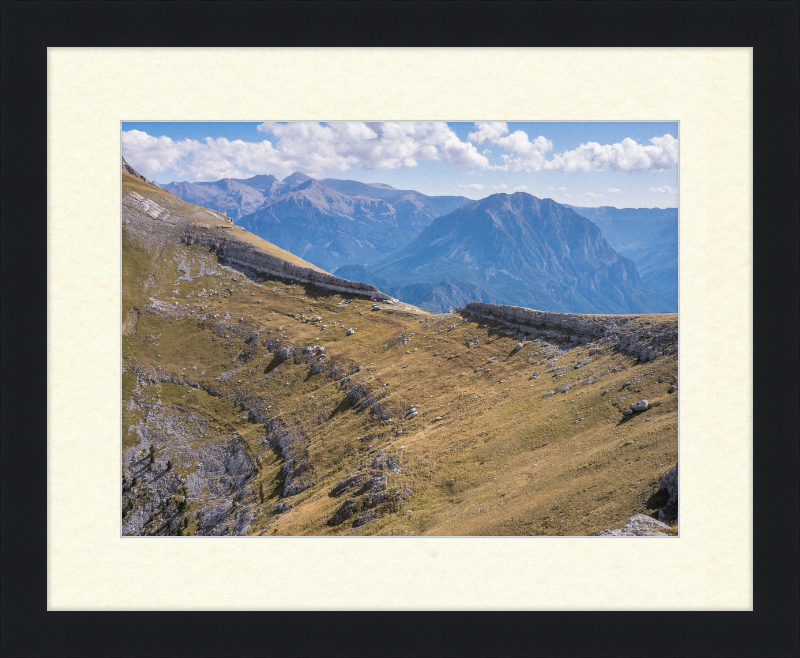 Portillo de Tella Mountain Pass - Great Pictures Framed