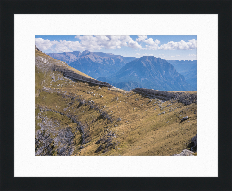 Portillo de Tella Mountain Pass - Great Pictures Framed