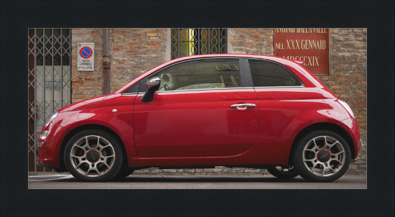 Fiat 500 in Emilia-Romagna - Great Pictures Framed