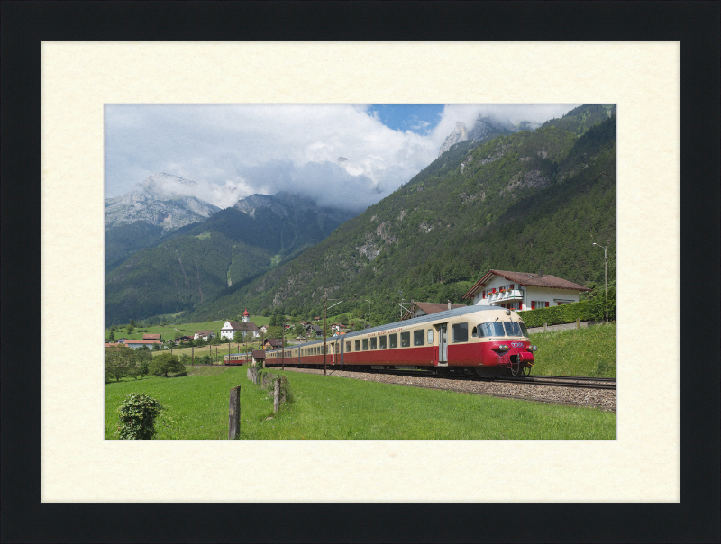SBB RAe TEE II Silenen - Erstfeld - Great Pictures Framed