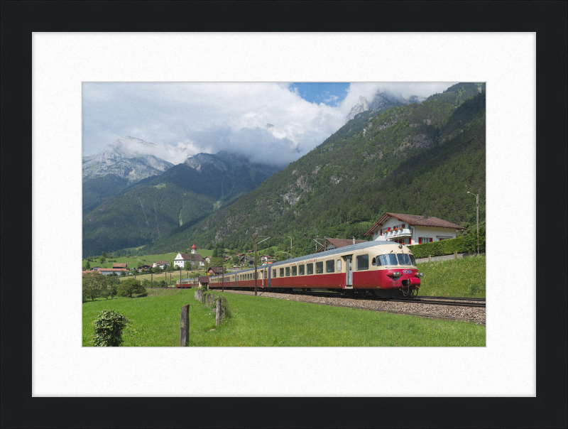 SBB RAe TEE II Silenen - Erstfeld - Great Pictures Framed