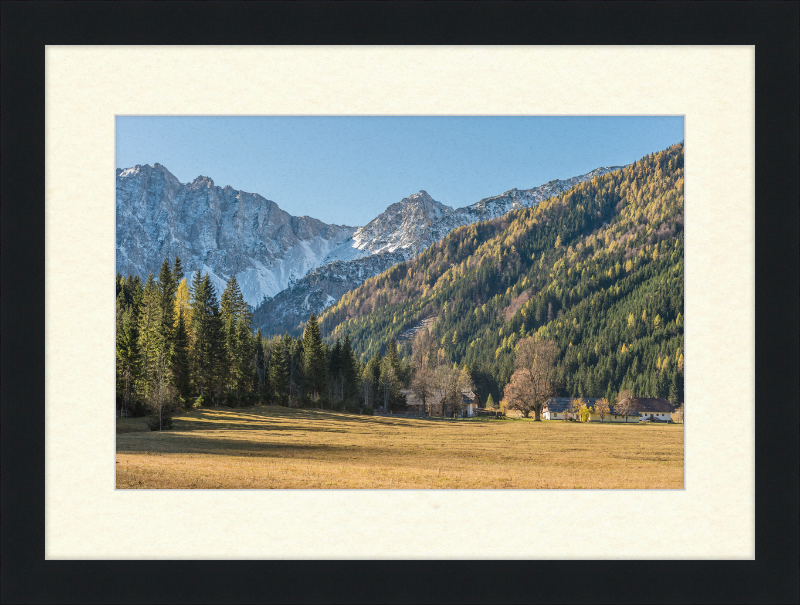 Ferlach Bodental Bodenbauer with Vertatscha - Great Pictures Framed