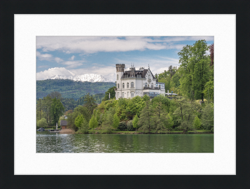 Schloss Klein-Miramar in Carinthia, Austria - Great Pictures Framed