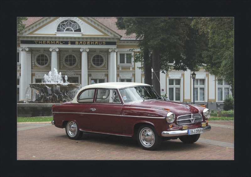 A Borgward Isabella - Great Pictures Framed