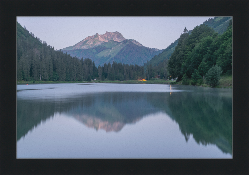 The Lac de Montriond - Great Pictures Framed