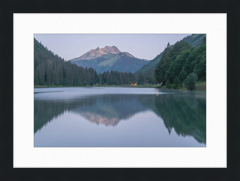 The Lac de Montriond - Great Pictures Framed