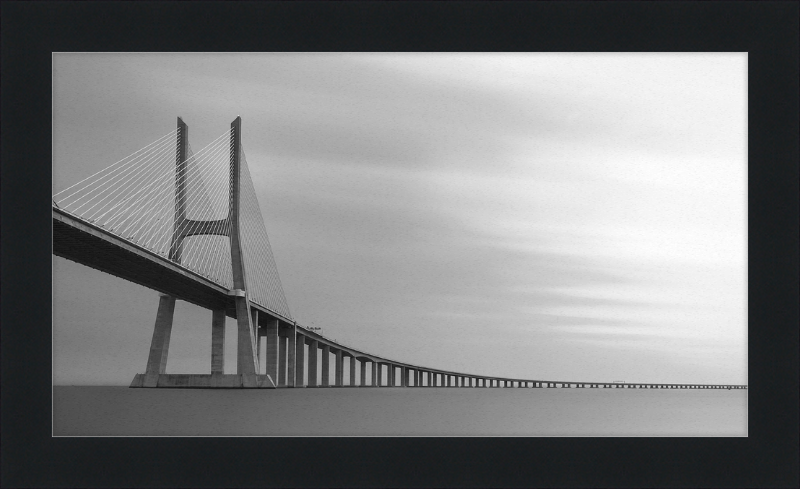 Vasco da Gama Bridge - Great Pictures Framed