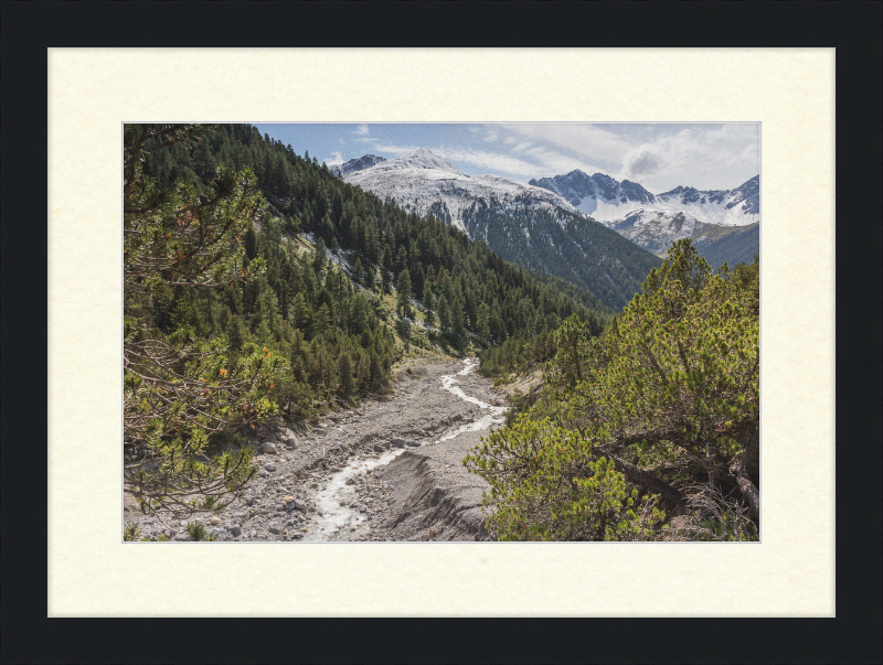 Bergtocht van S-charl naar Alp Sesvenna - Great Pictures Framed