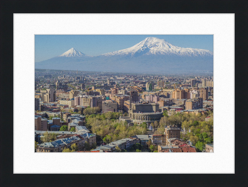Mount Ararat and the Yerevan Skyline - Great Pictures Framed