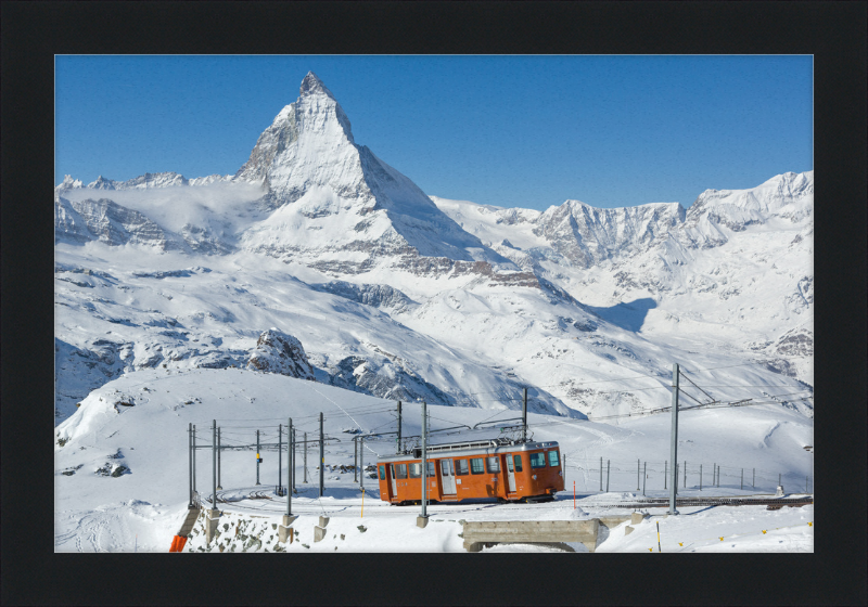 The Gornergrat Railway - Great Pictures Framed