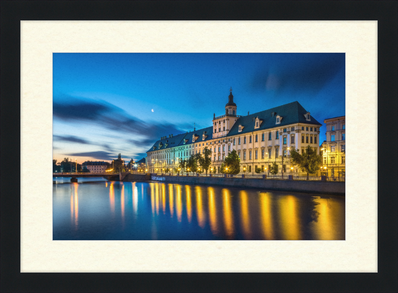 Wroclaw University in the Morning - Great Pictures Framed
