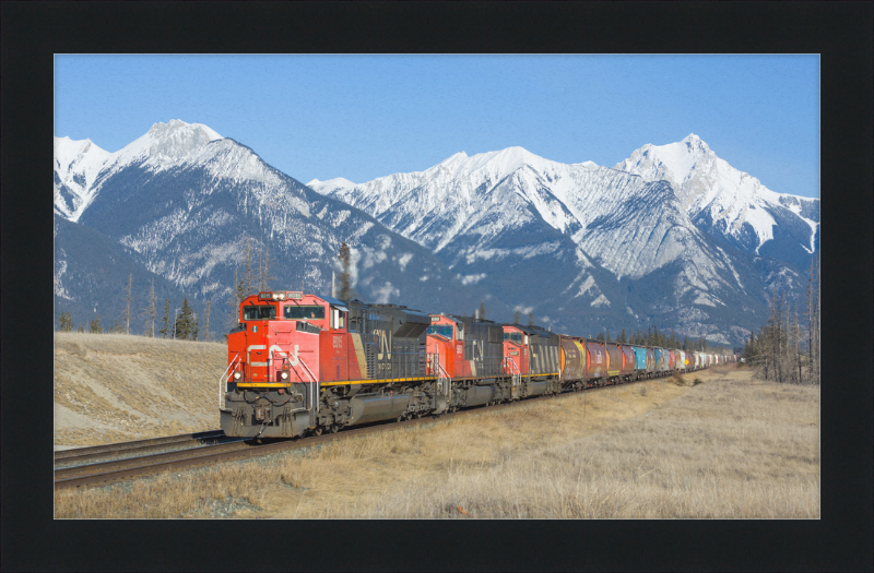Hinton to Jasper Route - Great Pictures Framed