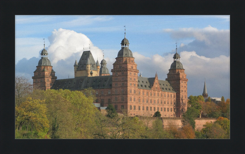 Schloss Johannisberg (Aschaffenburg) II - Great Pictures Framed