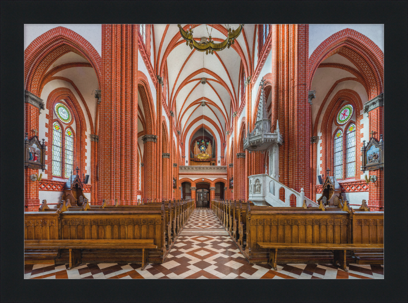 The Interior of the Church of Saint Marie in Palanga, Lithuania - Great Pictures Framed