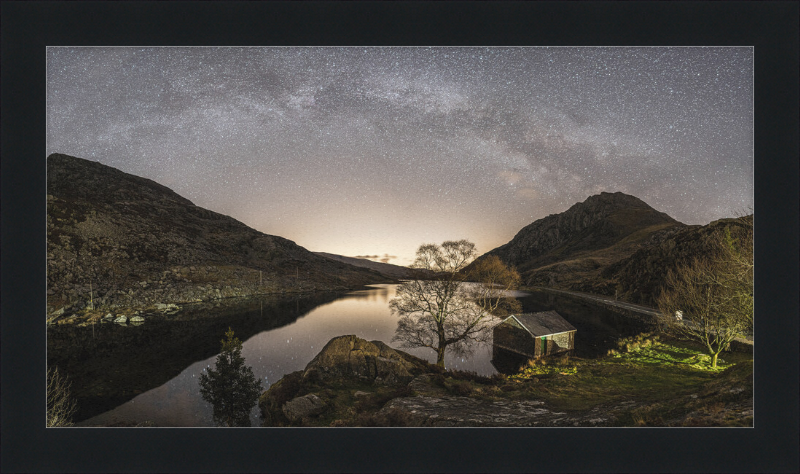 Llyn Ogwen Milky Way - Great Pictures Framed