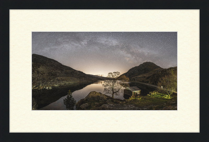Llyn Ogwen Milky Way - Great Pictures Framed