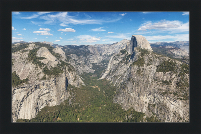Half Dome in Eastern Yosemite Valley - Great Pictures Framed