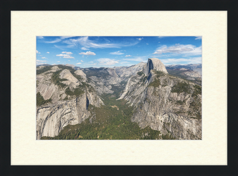 Half Dome in Eastern Yosemite Valley - Great Pictures Framed