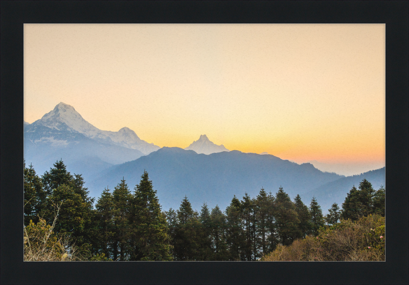 The Annapurna Range, Nepal - Great Pictures Framed