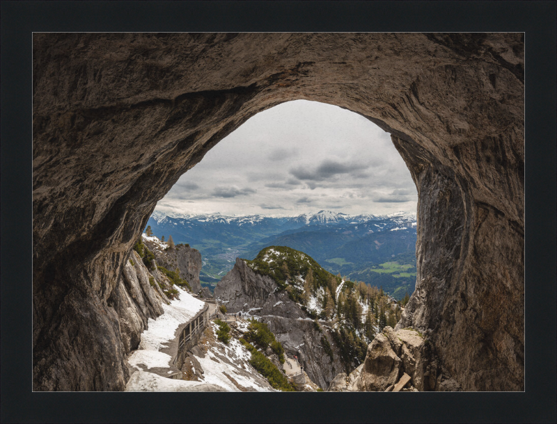 Eisriesenwelt Cave in Austria's Tennen Mountains - Great Pictures Framed