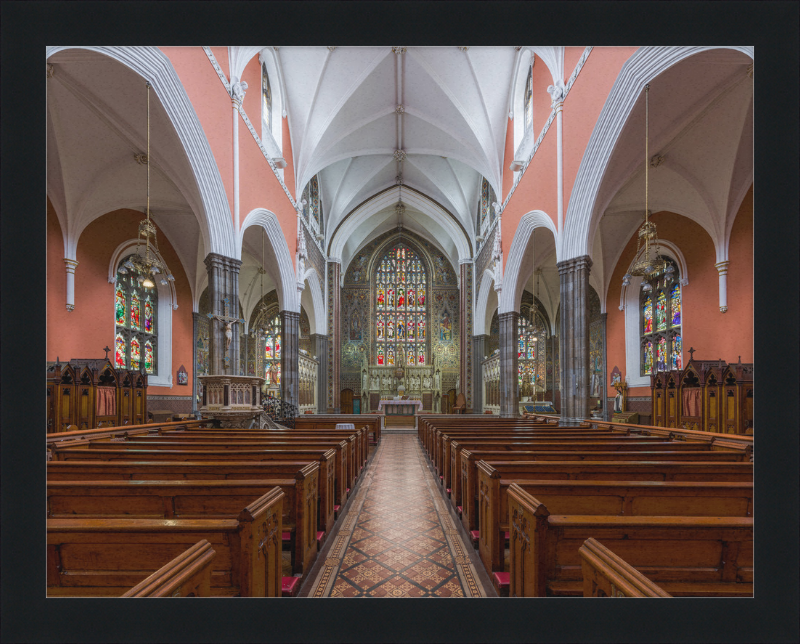 St Patrick's Church Nave 2, Dundalk, Ireland - Great Pictures Framed