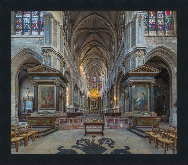 Saint Merri Church Interior - Great Pictures Framed