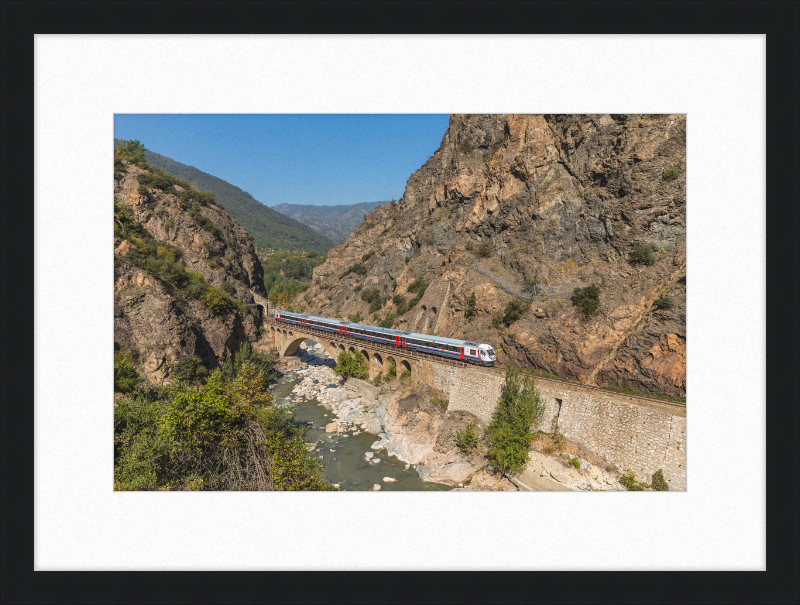 A Train between Bolkuş and Karabük - Great Pictures Framed