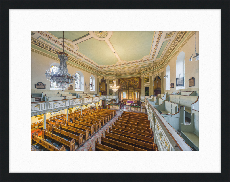 St Marylebone Parish Church Interior 1, London, UK - Great Pictures Framed