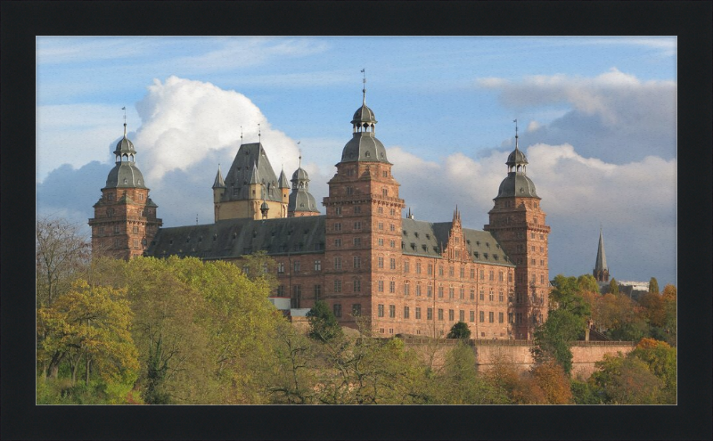 Schloss Johannisberg (Aschaffenburg) II - Great Pictures Framed