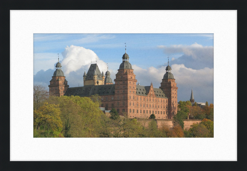 Schloss Johannisberg (Aschaffenburg) II - Great Pictures Framed