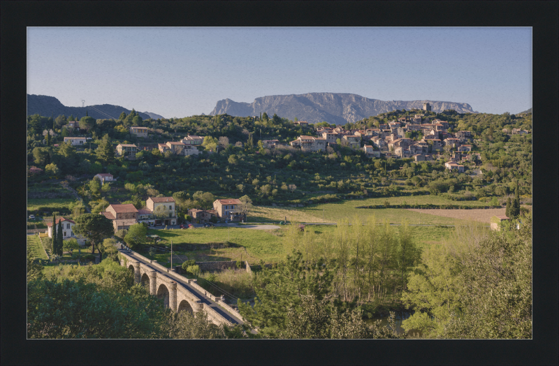 Village of Vieussan, Hérault, France - Great Pictures Framed