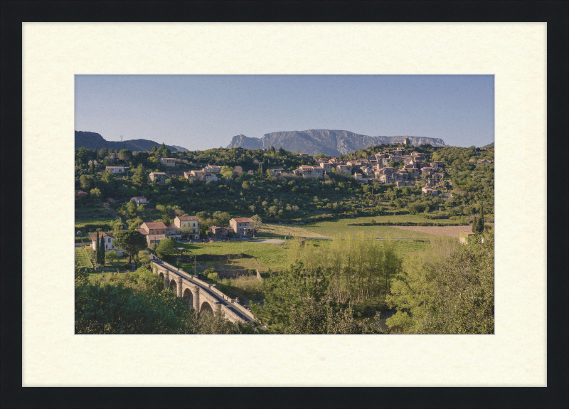 Village of Vieussan, Hérault, France - Great Pictures Framed