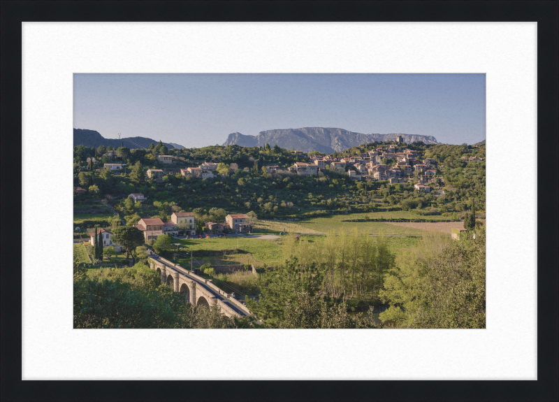 Village of Vieussan, Hérault, France - Great Pictures Framed