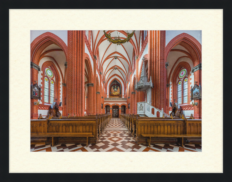 The Interior of the Church of Saint Marie in Palanga, Lithuania - Great Pictures Framed
