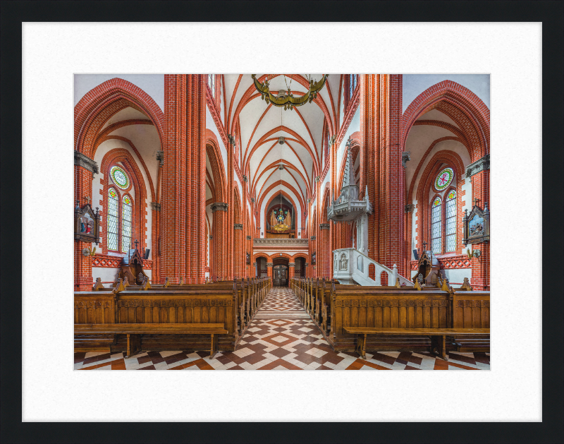 The Interior of the Church of Saint Marie in Palanga, Lithuania - Great Pictures Framed
