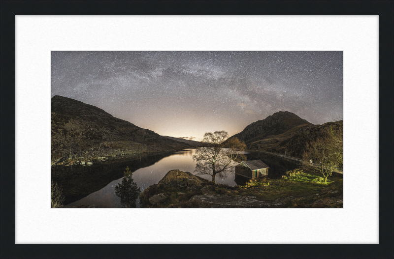 Llyn Ogwen Milky Way - Great Pictures Framed