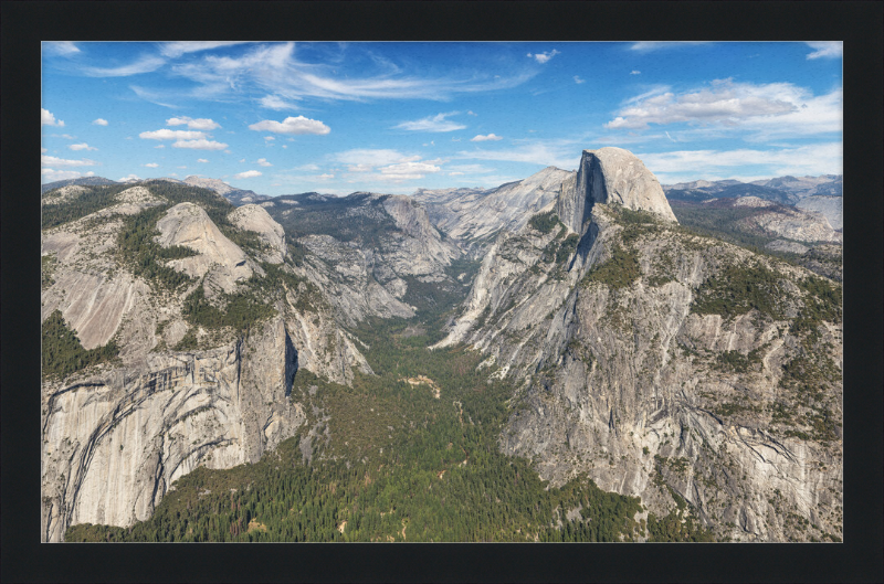 Half Dome in Eastern Yosemite Valley - Great Pictures Framed