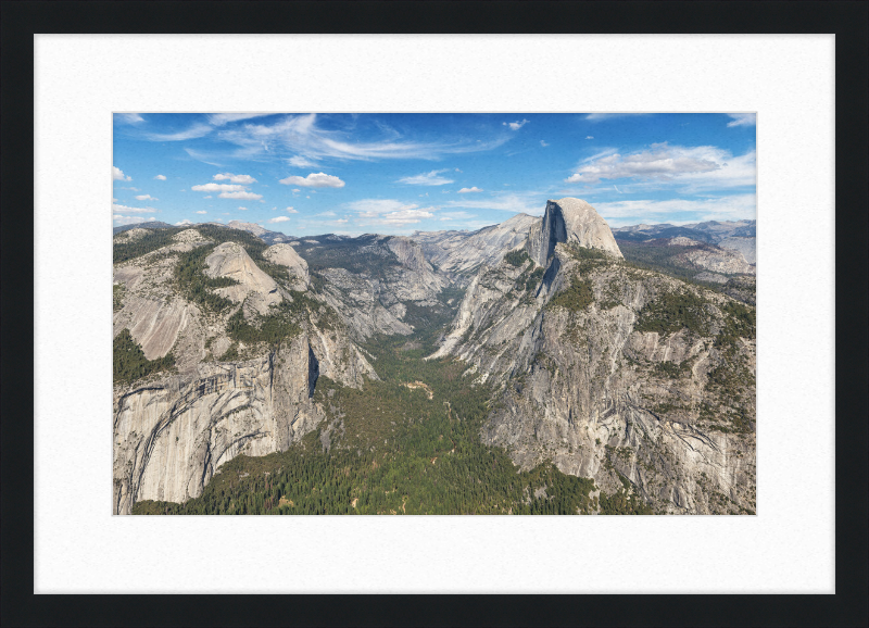 Half Dome in Eastern Yosemite Valley - Great Pictures Framed