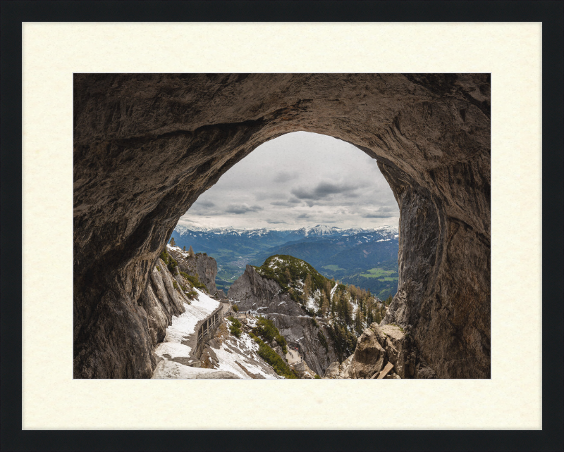 Eisriesenwelt Cave in Austria's Tennen Mountains - Great Pictures Framed